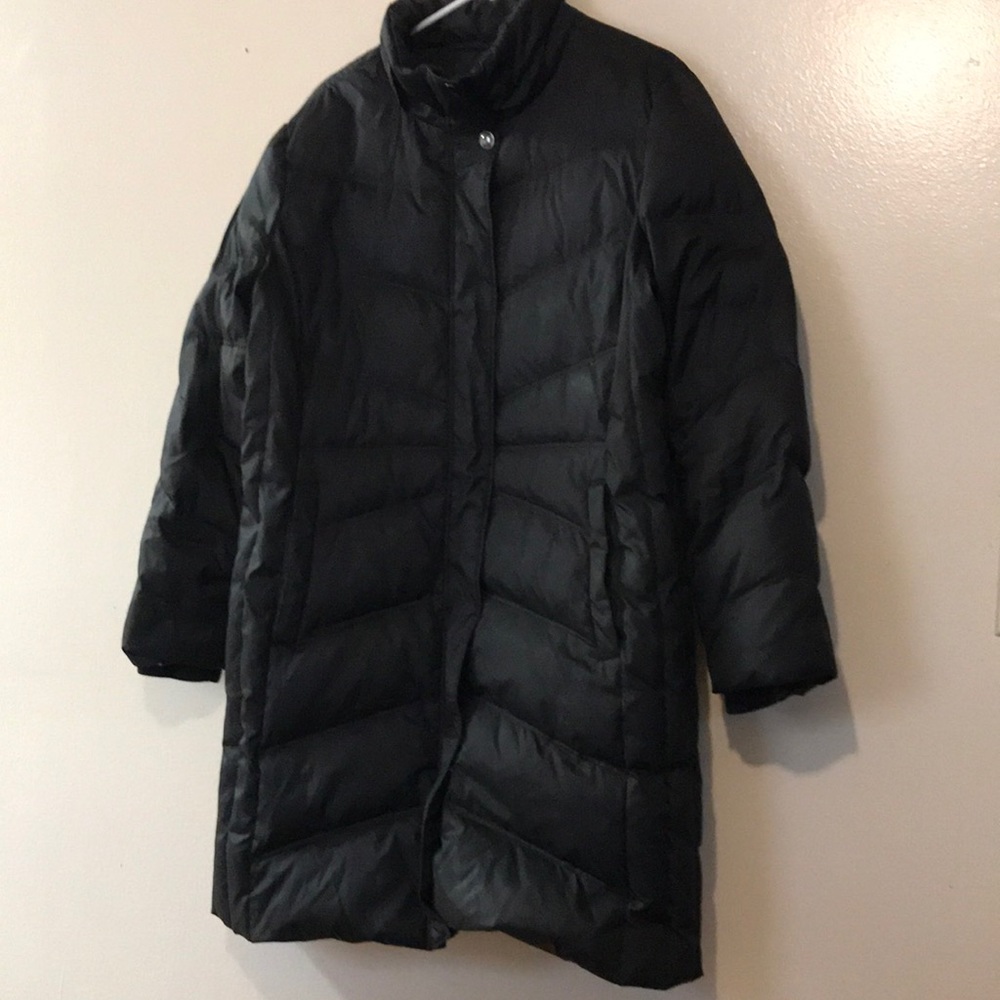 Michael Kors Black Puffer Long Coat